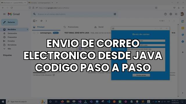 envio de correo electronico desde java codigo paso a paso